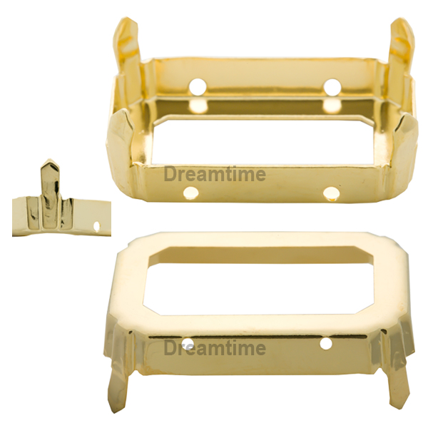 Sew on Setting for Fancy Rhinestone (Brooch Rhinestone) 4610 18 x 13 mm